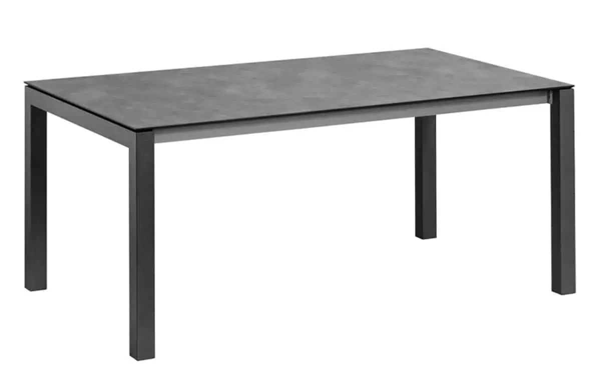 Kettler Jura Cubic tuin eettafel 180 x 95 cm | Antraciet