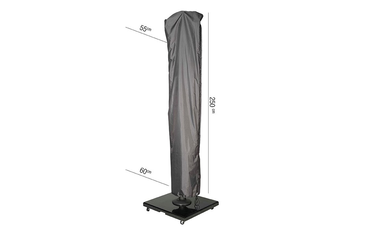 AeroCover zweefparasolhoes | H250 x 55/60 cm